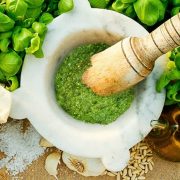 il pesto genovese nel mondo