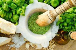 il pesto genovese nel mondo