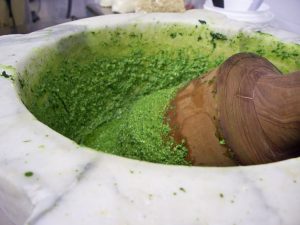 Il pesto genovese nel mondo