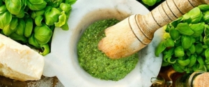 il pesto genovese nel mondo